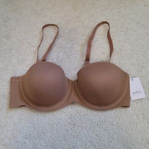 AUDEN nude strapless bra 36C
